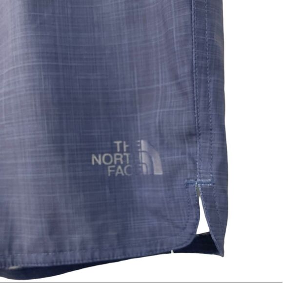 The North Face Blue Plaid Board Shorts Size L/ 34 - Picture 4 of 7
